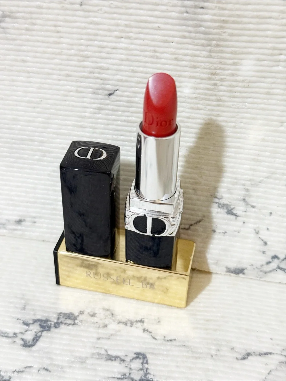 Dior Rouge Dior Satin Lipstick: #525 Cherie (Radiant Rosewood)